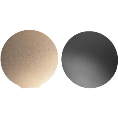 Dubbelzijdige PEI Bouwplaat Geschikt voor Kossel Delta 3D-printer Getextureerd Verwarmd Bed Printplatform met Magnetisch Bed Rond black