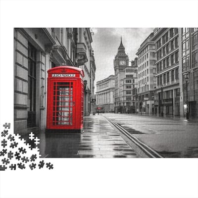 Volwassen Puzzel - Legpuzzel Spel - Ontspanning en Intelligentie - Unieke Vormen - 1000 Stukjes - Stijl 2