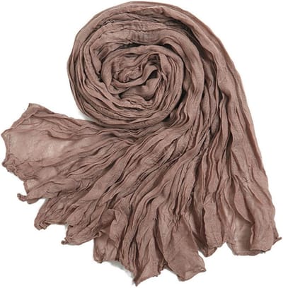 Dames Sjaal - Hoofddoek Turban - Stijlvol Accessoire - Kreukvrij Katoen - Lange Stijl - Kleur 20
