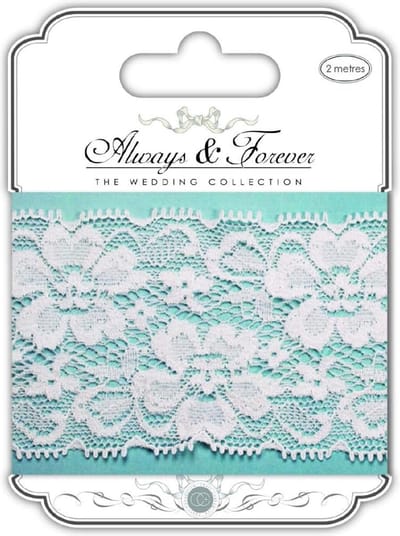 Always & Forever - Lace Ribbon - Floral Notes