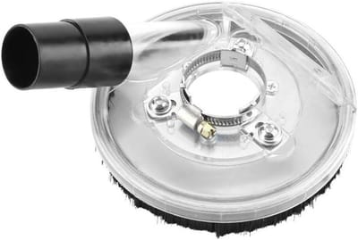 Stofkap Haakse Slijper - Stofafzuiging Slijper - Stofvrij Schuren - Heldere Polycarbonaat Kap - 80-125 mm - Transparant
