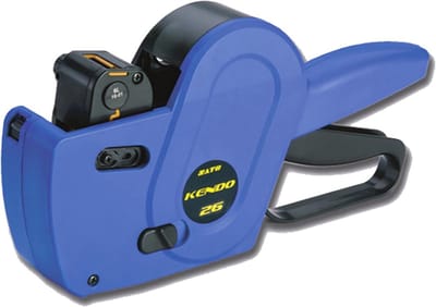 Professionele Handmatige Prijsetiketteder met 3 Rollen Etiketten - Geschikt voor Winkels, Kleding en Producten