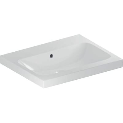 Geberit iCon Light washbasin 60 cm without tap hole, with overflow 501.834.00.3
