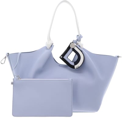 DKNY handtas schoudertas Paula Tote Bag Frost Blue Lichtblauw