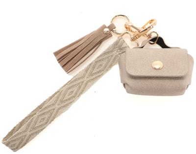 Natural sleutelhanger met portemonneetje Job OLK15212