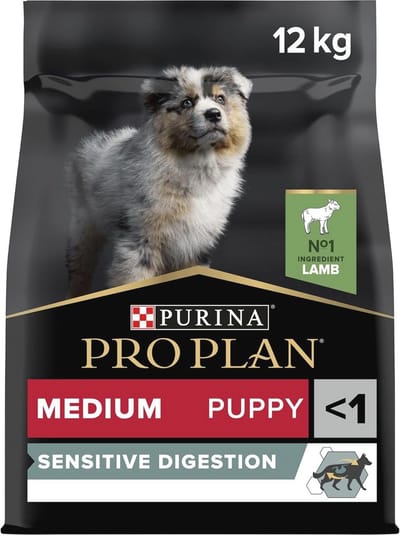 Droogvoer voor puppy's met gevoelige spijsvertering - 12 kg