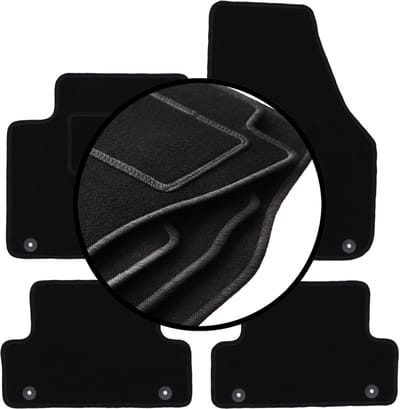 Complete set veloursmatten voor: Volvo V40 II stationwagen, cross country (2012-)