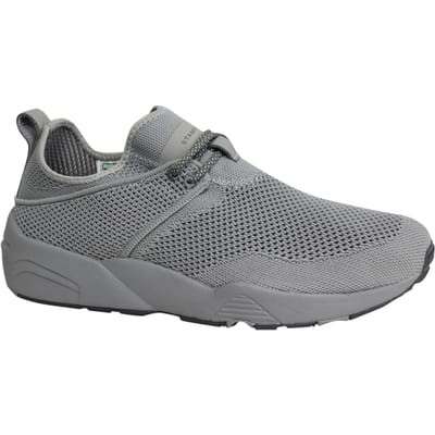 Puma x Stampd Trinomic Woven Steel Grey Heren Lace Up Trainers 362744 02 B82A