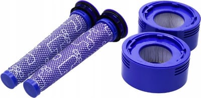 2 X Vervangende filter Geschikt voor stofzuiger Dyson V8, V7, vervanging voor het filter DY-967478-01 + DY-965661-01