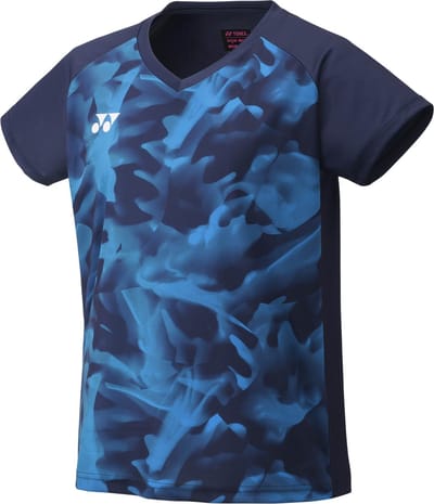 Yonex YW0033EX dames tennis badminton sportshirt - blauw - maat M