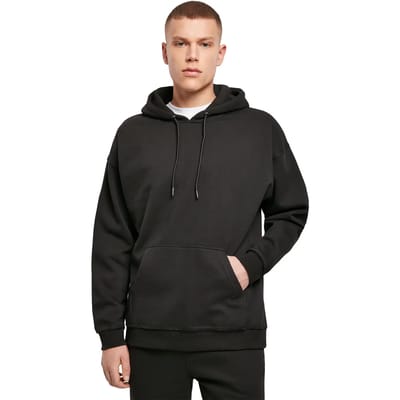 Build Your Brand - Oversize Hoodie - Black maat L