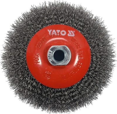 Yato - Roterende Borstel - 125 mm - M14 - Inox