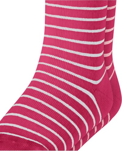 Esprit Fine Line 2-Pack duurzaam slijtvast huidvriendelijk katoen multipack sokken kinderen veelkleurig - maat 27-30