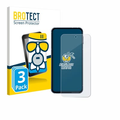 BROTECT - Screenprotector voor Sharp Aquos Sense 10 - Folie Beschermfolie Beschermglas matte 3 Stuks
