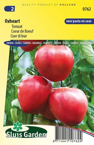 Tomaat Ossenhart (Oxheart) 50 zaden