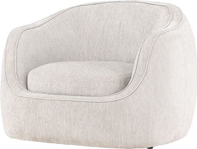 Elio fauteuil lichtgrijs.
