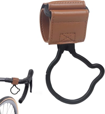 Kinderwagen Haken - Draagclips Organizer - Babyuitrusting Dragen - Universele Pasvorm - 18x12x2cm - Bruin