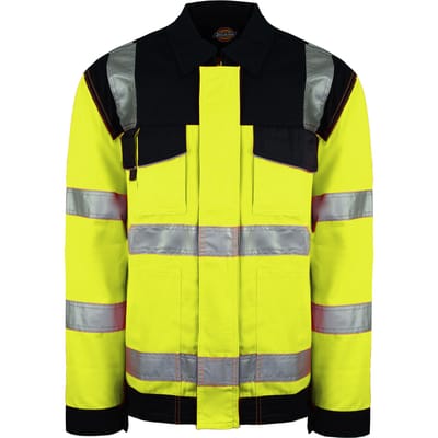 Dickies Hoge Zichtbaarheid Heren Geel Dagelijks Jasje