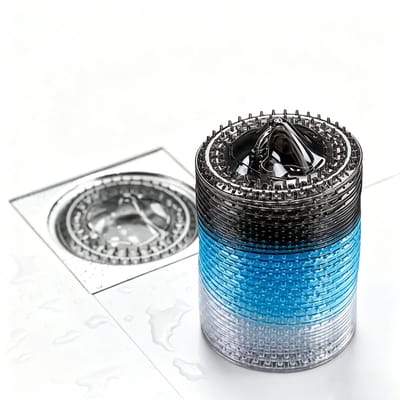 30-delige set vervangende doucheafvoerfilters voor haar - 7,6 cm (3 inch) doucheafvoerdeksels - doucheafvoerset - zeefbeschermer - haarvanger voor badkamer, natte ruimtes, bijkeuken, wasruimte, garage | Cyslmuk®