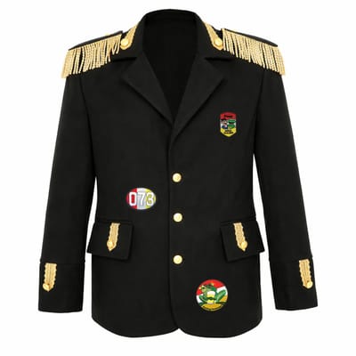 Fjesta© Oeteldonk jasje met emblemen - Luxe - Heren - Maat 46 - Carnavalskleding Heren - Carnaval