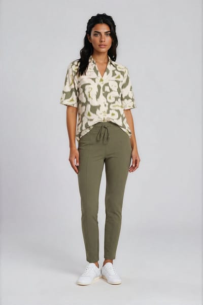 MI PIACE - Travel Broek Uni 202016 Olive - Maat : XXL