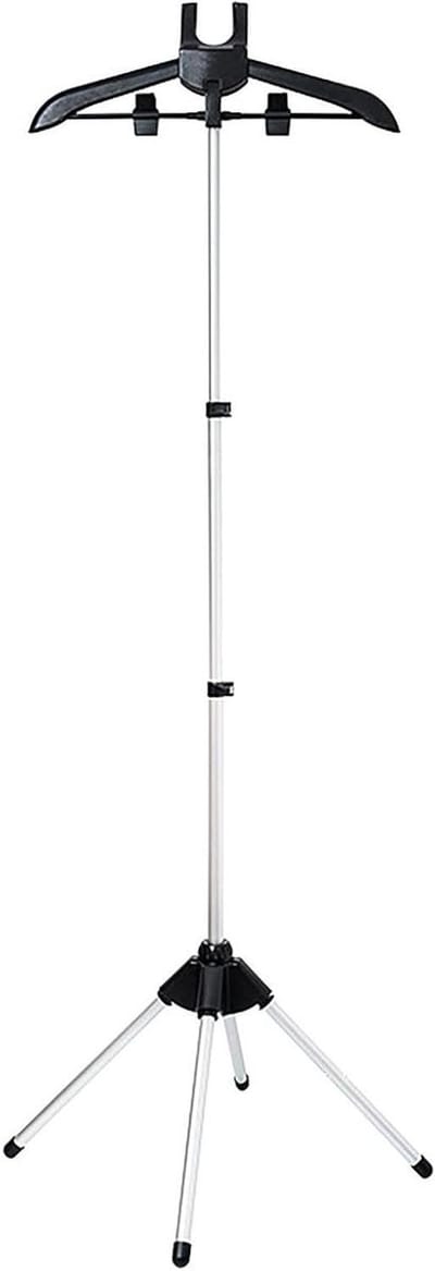 Kleding Stoomstandaard - Telescopisch Statief - Kleding Stomen - In Hoogte Verstelbaar - Tot 160 cm - Zwart