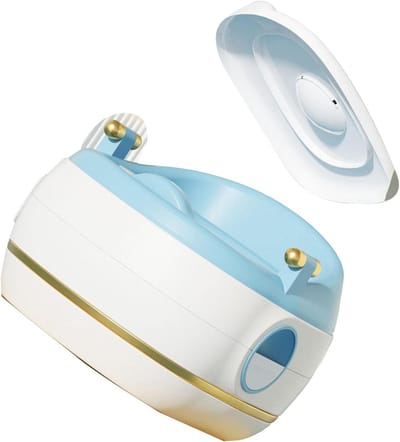 Babypotje Toilet - Zindelijkheidstrainer - Kind Zindelijk Maken - 3-in-1 Ontwerp - 34x23 cm - Blauw