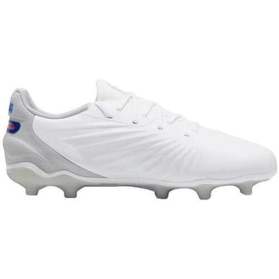 Voetbalschoenen Puma Chaussures KING Match Jr FG/AG Blanc