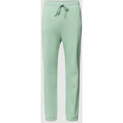Regular fit sweatpants met logostitching