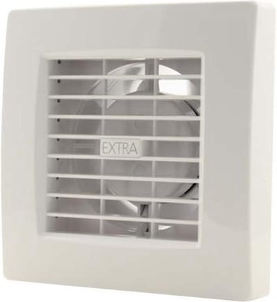 Badkamerventilator diameter 120 mm WIT - luxe X120