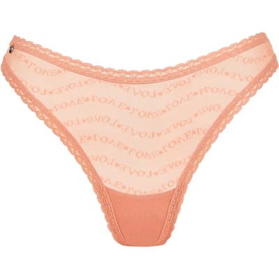 Tanga's Lisca Braziliaans laag uitgesneden Honey Cheek