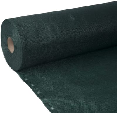 Windscherm Tuin, Zichtbescherming: 1,5m x 50m groen HDPE gaasdoek