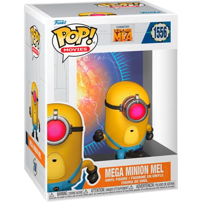 Minions Despicable Me 4 - Mega Minion Mel vinyl figuur 1556 Funko Pop! meerkleurig