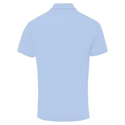 Premier Heren Coolchecker Pique korte mouw Polo T-Shirt (Lichtblauw)