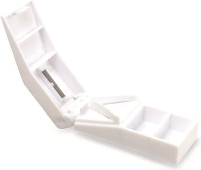 Pillensnijder - Pillensplijter - Pill Cutter - Wit
