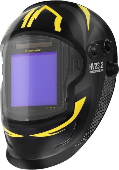 Auto-verduisterende lassermasker groot kijkscherm 4-punts sensor schaduwklasse 4/5-9/9-13 solar/batterijvoeding modus slijpen snijden lassen TIG MIG ARC