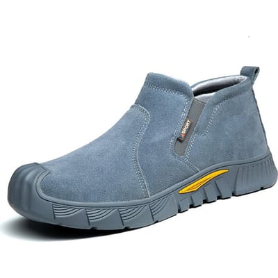 Chaussures de sécurité, Résistantes aux chocs, Anti-perforation, Embout en acier, Résistantes à l'usure, Légères et Antidérapantes, Chaussures de protection 46
