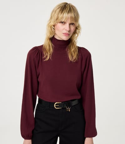 Fabienne Chapot Molly Pullover Truien & vesten Dames - Sweater - Hoodie - Vest- Bordeaux - Maat M