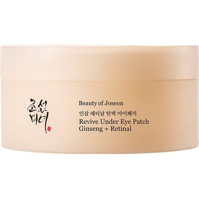 Beauty of Joseon Revive Under Eye Patch Ginseng + Retinal Original - 60 Patches - Korean Skincare - Alle Huidtypes - Collageen - Donkere Kringen - Wallen