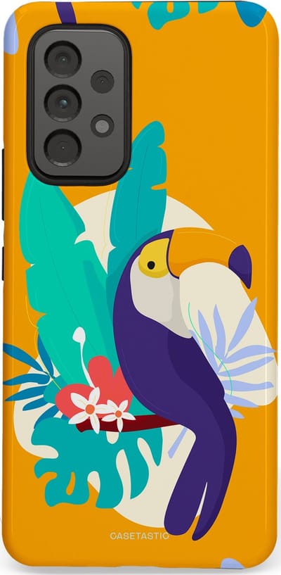 Casetastic Hoesje Geschikt voor Samsung A53 - Stijlvolle Beschermende Duo-layer Case - Toeceaan