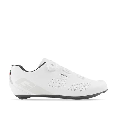 Gaerne G.sprint+ Wide Raceschoenen Wit EU 41 1/2 Man