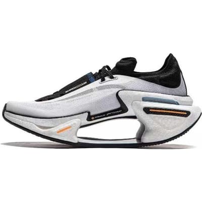 Heren- en Dameshardloopschoenen Nieuwe Stijl Schokabsorberende Sportschoenen Koolstofplaat Race Schoenen voor Leerlingen Middelbare School Lichaamskant Hardloopschoenen 39 white