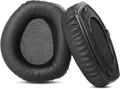 Vervangende Oorkussens voor Draadloze Hoofdtelefoons met Echte Leren Afwerking voor Comfort en Geluidsisolatie