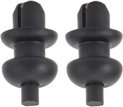 Gordelclip Bagagerek - Riemclip Kofferbak - Bagage Bevestigen - Eenvoudige Vervanging - 2 Stuks - Zwart