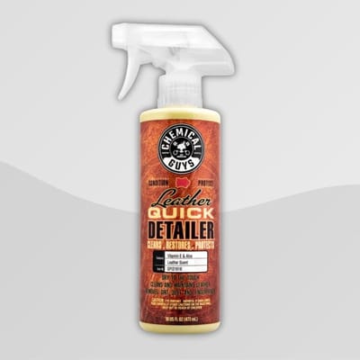 Chemical Guys Leather Quick Detailer Matte Finish Leather Care Spray (473ml)