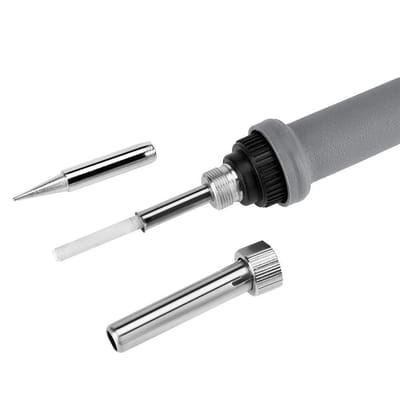 Allecto - Soldeerbout Set - 60W met 5 Tips - Verstelbare Temperatuur - Professioneel - Hobby - Elektronische Reparaties - Geschikt voor Doe-het-zel..