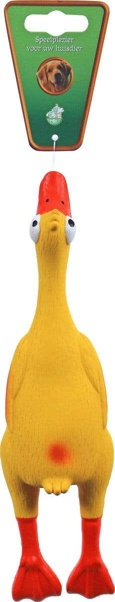 De Boon - Hondenspeelgoed - Latex Eend - 21 cm