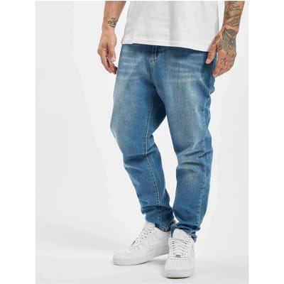 DEF - Loose Fit Jeans Roger Broek rechte pijpen - Taille, 33 inch - Blauw