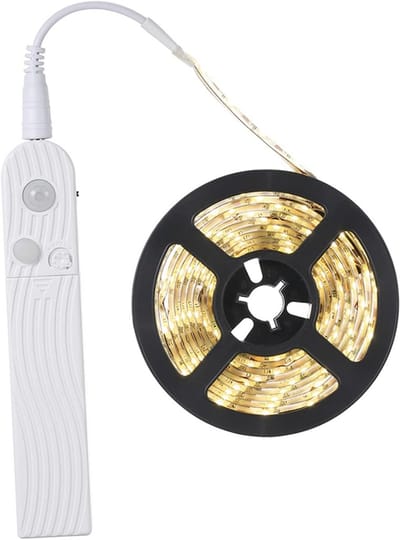 Bewegingssensor Ledstrip met PIR voor Kast, Verstelbare Timer, Waterdicht IP65