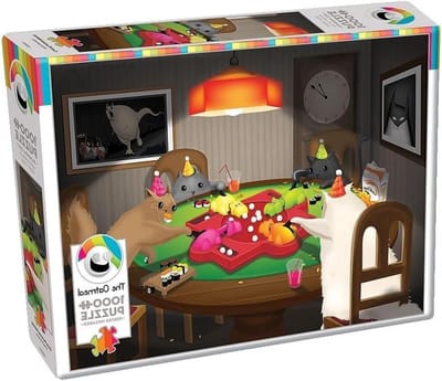 Legpuzzel - Puzzelspel Hobbypuzzel - Ontspannend Tijdverdrijf - Willekeurig Gesneden Stukken - 1000 Stukken - Diverse
